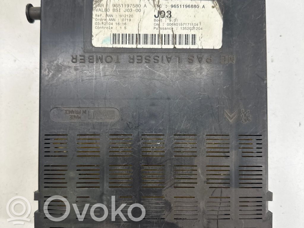 Peugeot 307 Comfort/convenience module 