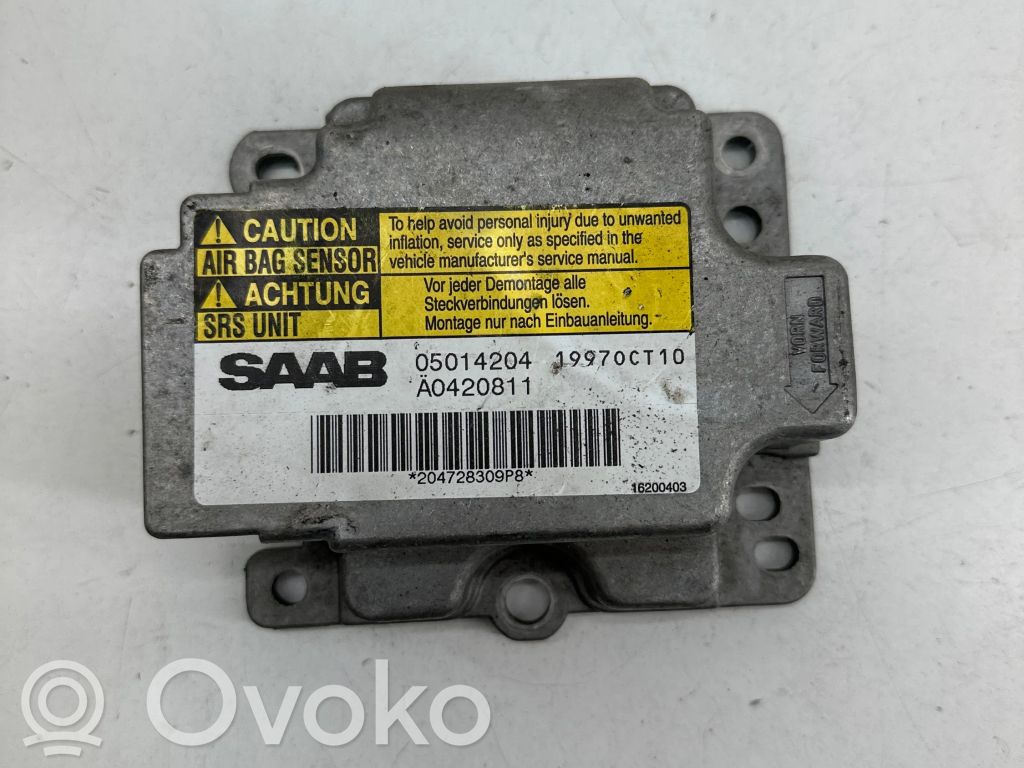 Saab 9-5 Airbag control unit/module 