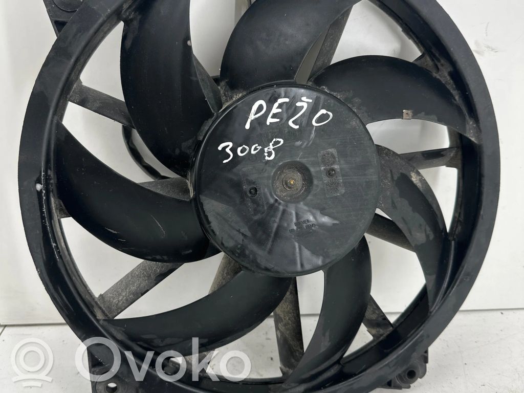 Peugeot 3008 I Electric radiator cooling fan 
