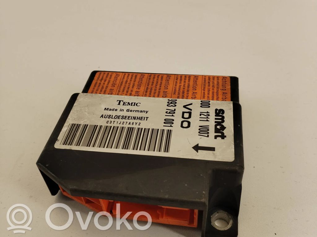 Smart ForTwo I Airbag control unit/module 