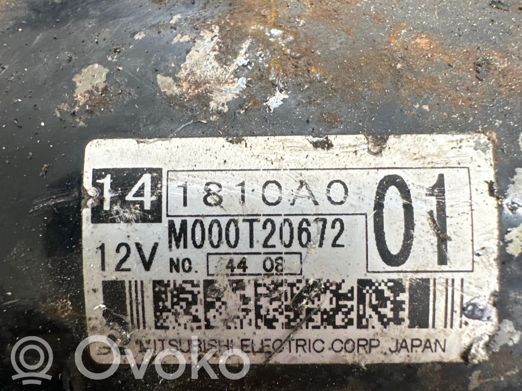 Mitsubishi Grandis Motor de arranque 