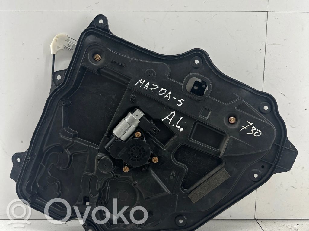 Mazda 5 Regulador de puerta trasera con motor 