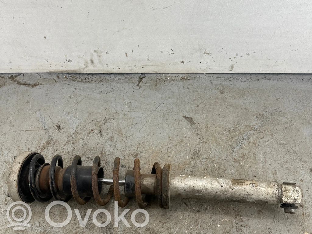 Rear shock absorber with coil spring