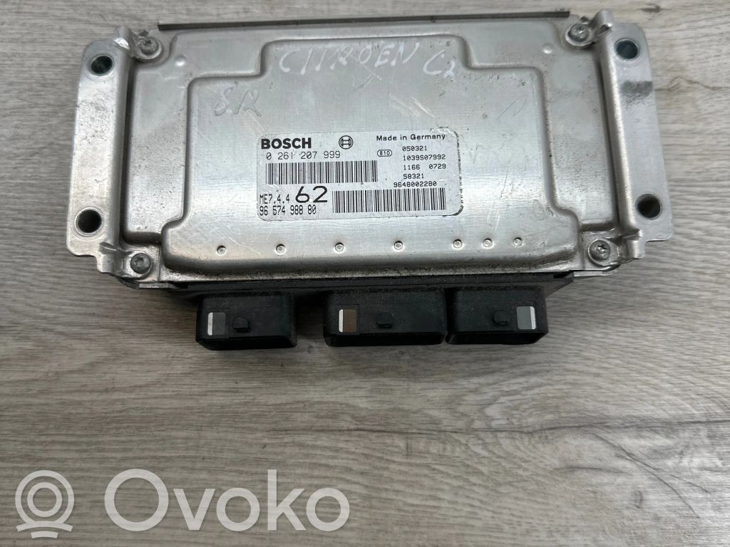 Citroen C2 Engine control unit/module 