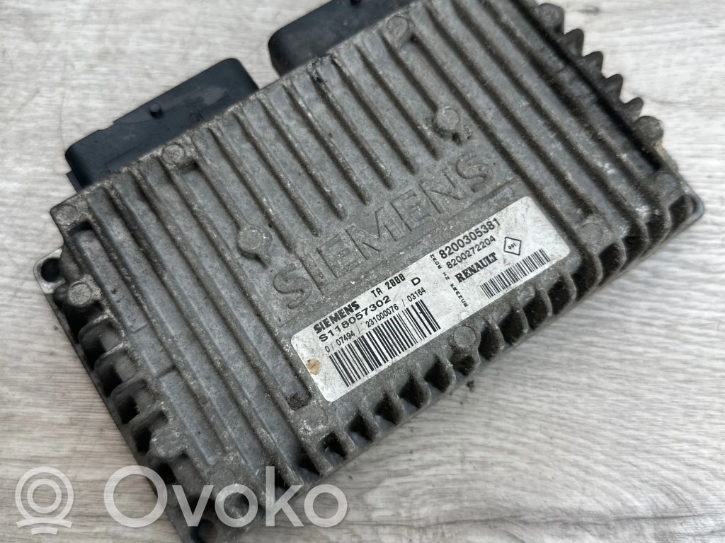 Sterownik / Moduł ECU   8200272204,8200305381,S118057302