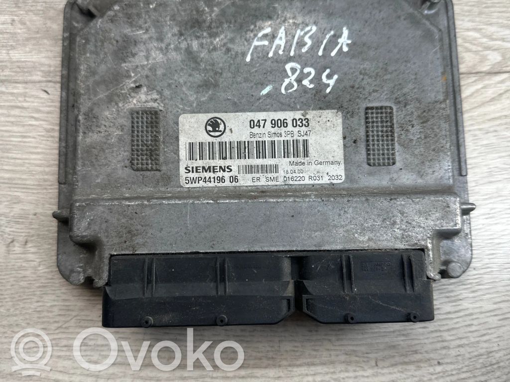 Skoda Fabia Mk1 (6Y) Engine control unit/module 