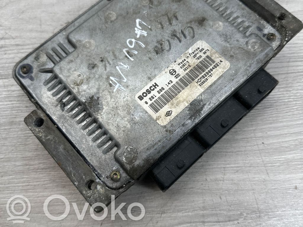 Engine control unit/module   8200201757,0261206143,H0M8200046214