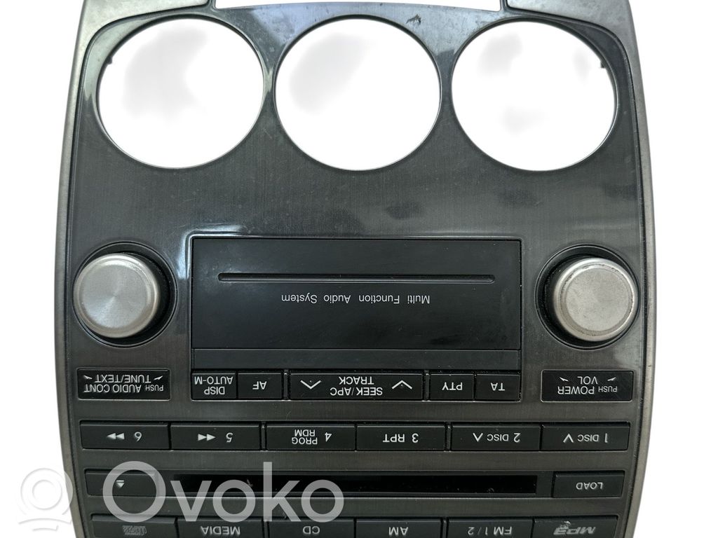 Mazda 5 Radio / CD/DVD atskaņotājs / navigācija 