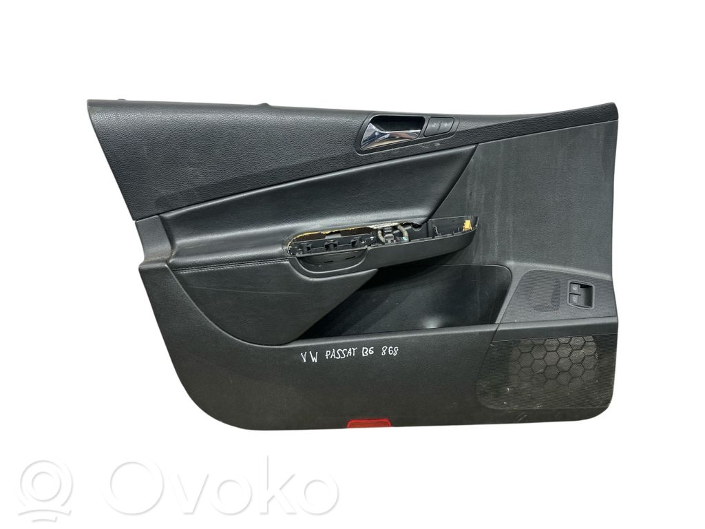 Volkswagen PASSAT B6 Boczki / Poszycie drzwi przednich 