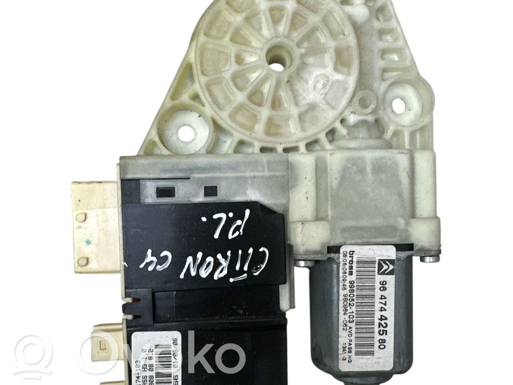 Citroen C4 I Silnik regulatora szyby drzwi przednich 