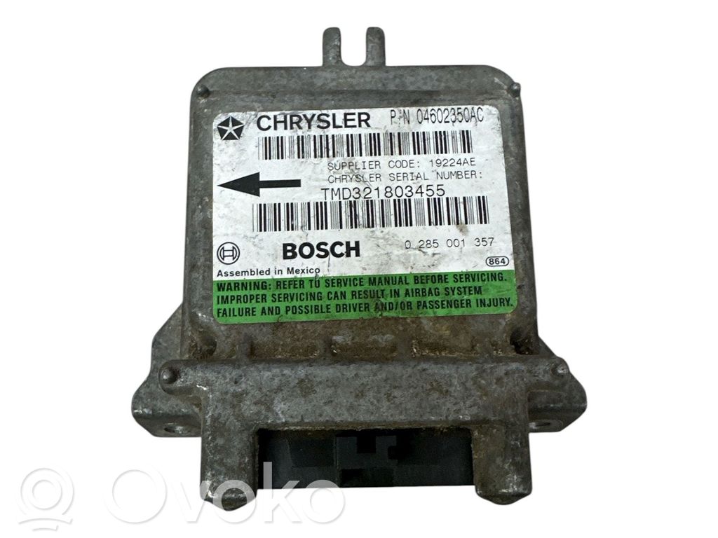 Chrysler 300M Airbag control unit/module 