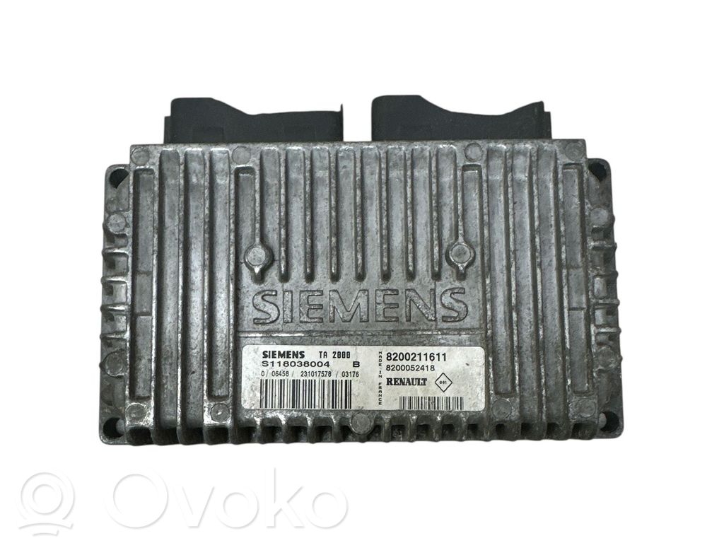 Gearbox control unit/module   8200211611,S118038004,8200052418
