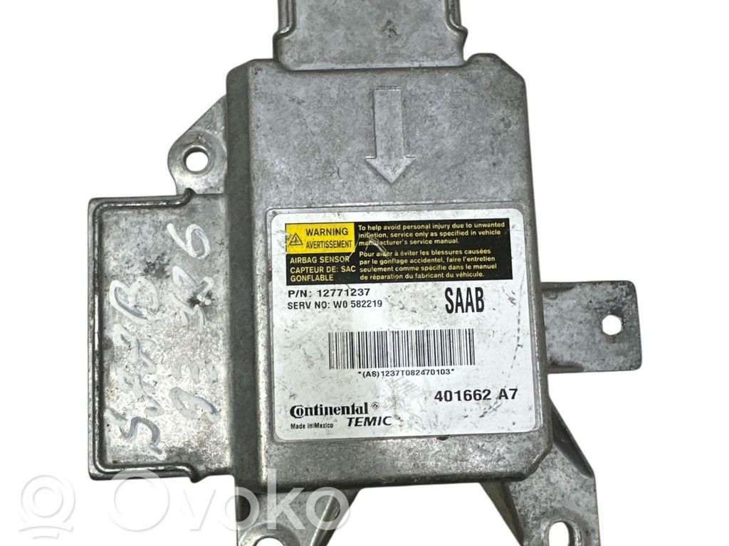 Saab 9-3 Ver2 Unidad de control/módulo del Airbag 