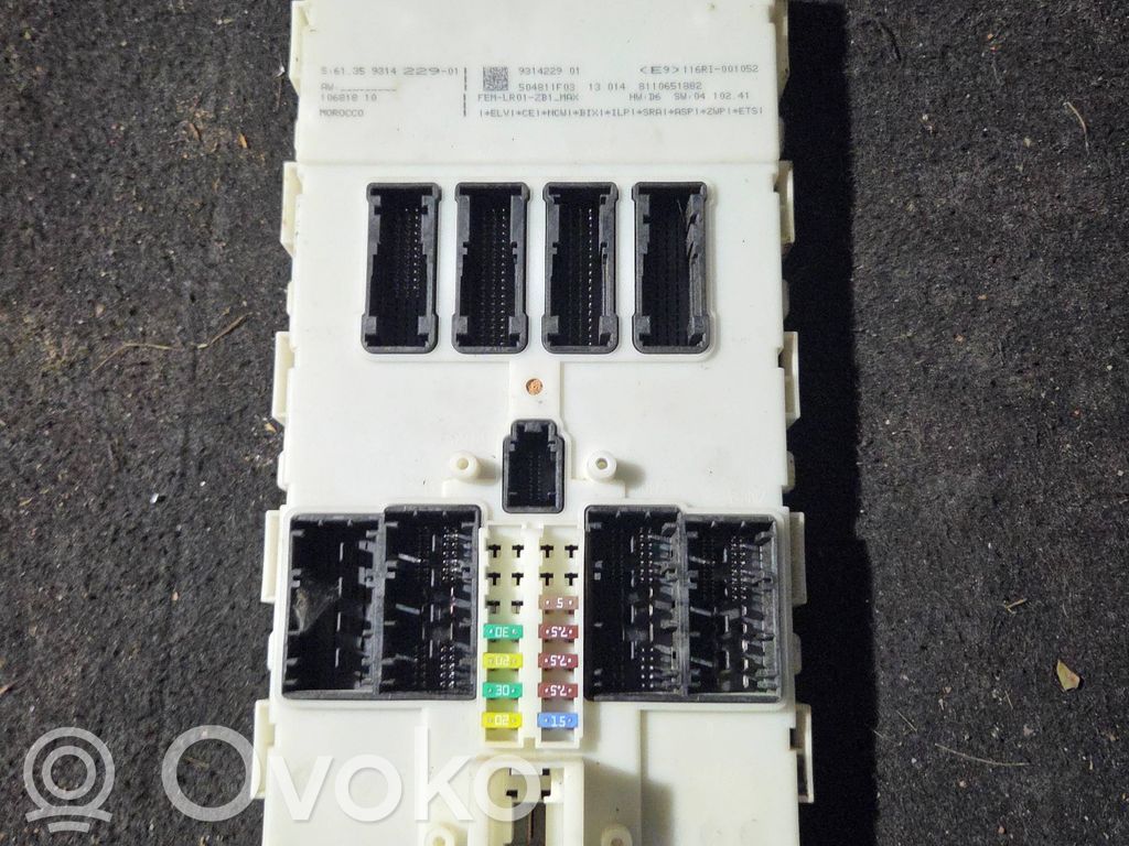 BMW 3 F30 F35 F31 Moduł / Sterownik komfortu 