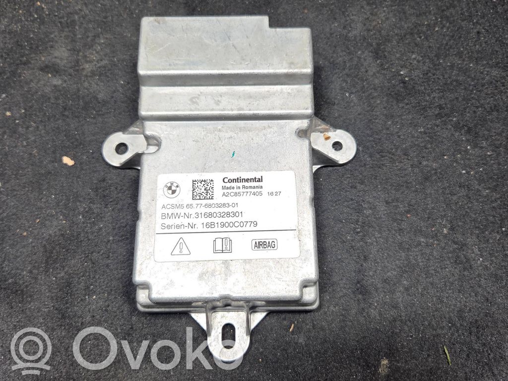 Sterownik / Moduł Airbag   A2C85777405,16B1900C0779,6803283,31680328301