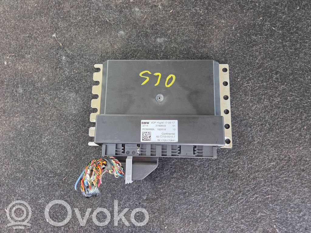 BMW 5 G30 G31 G38 Sterownik / Moduł zawieszenia pneumatycznego 