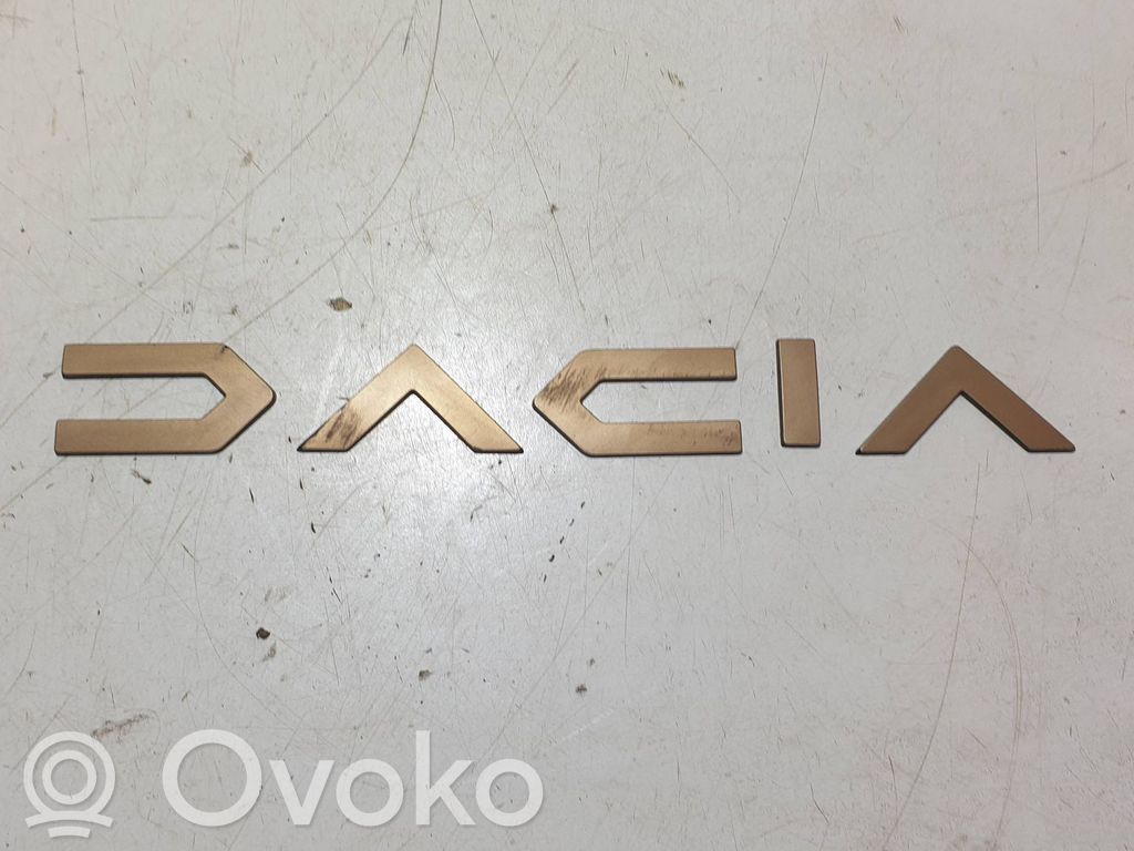Dacia Jogger Manufacturers badge/model letters 