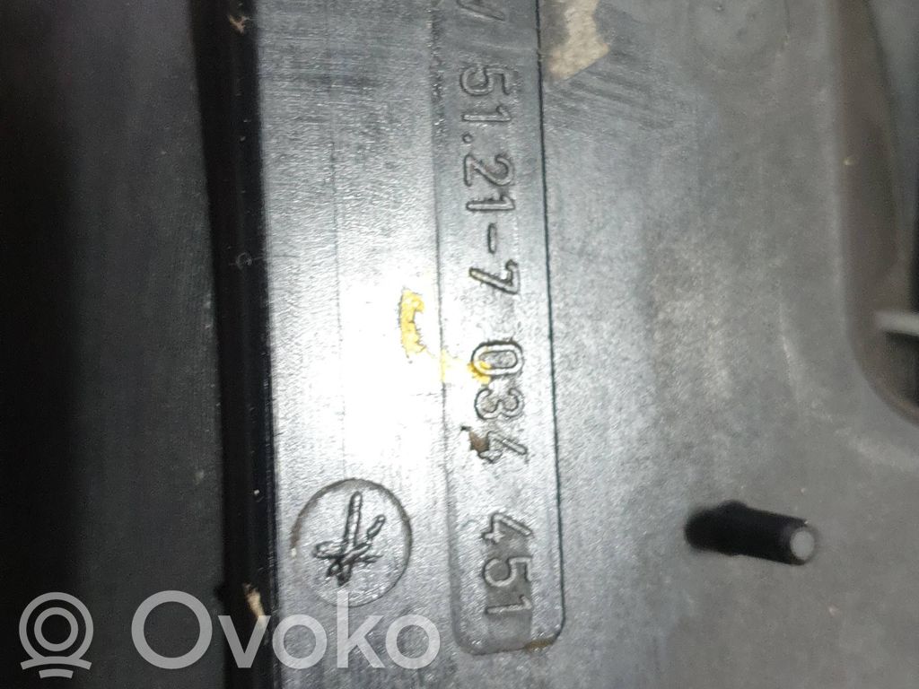BMW 5 E60 E61 Ārējais atvēršanas rokturis 