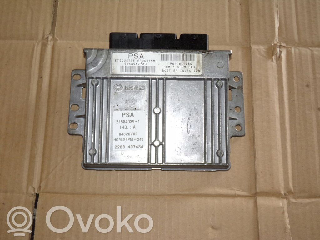 Citroen C5 Engine control unit/module 