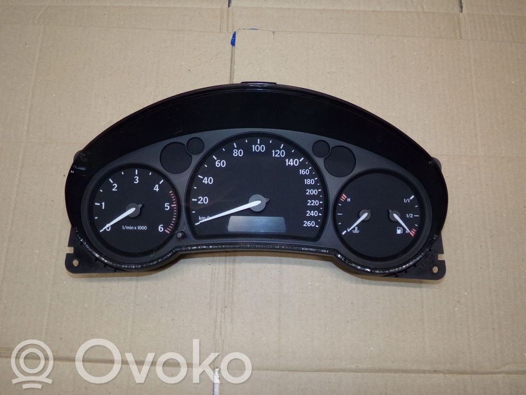 Saab 9-3 Ver2 Geschwindigkeitsmesser Cockpit 