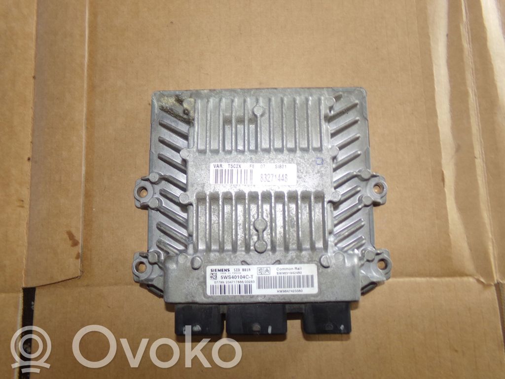 Peugeot 307 Engine control unit/module 