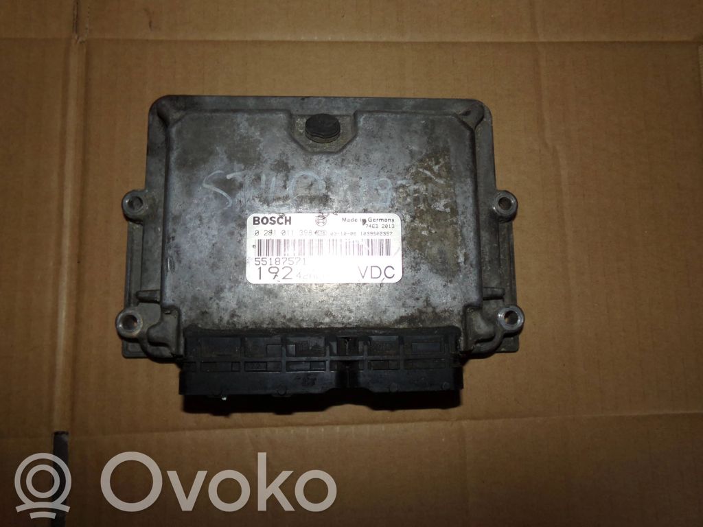 Fiat Stilo Engine control unit/module 
