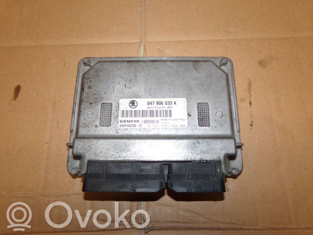 Skoda Fabia Mk1 (6Y) Engine control unit/module 