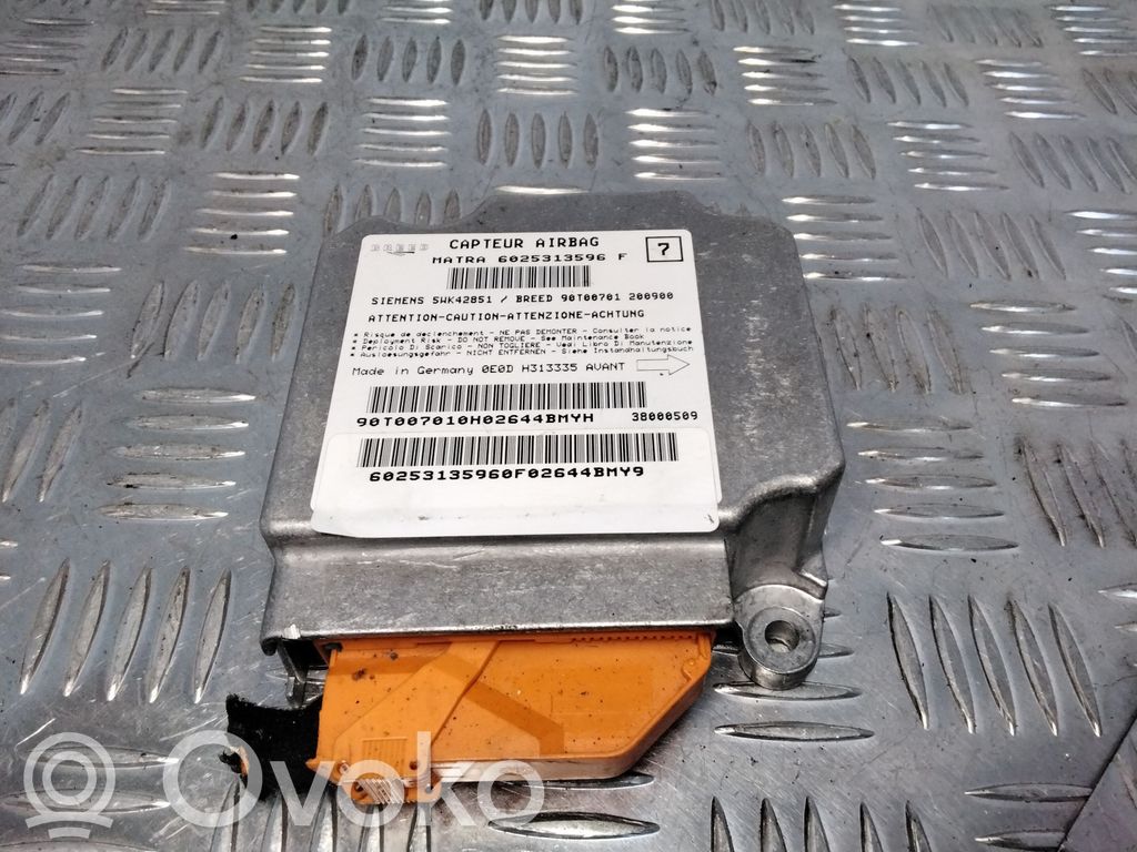 Airbag control unit/module   6025313596F