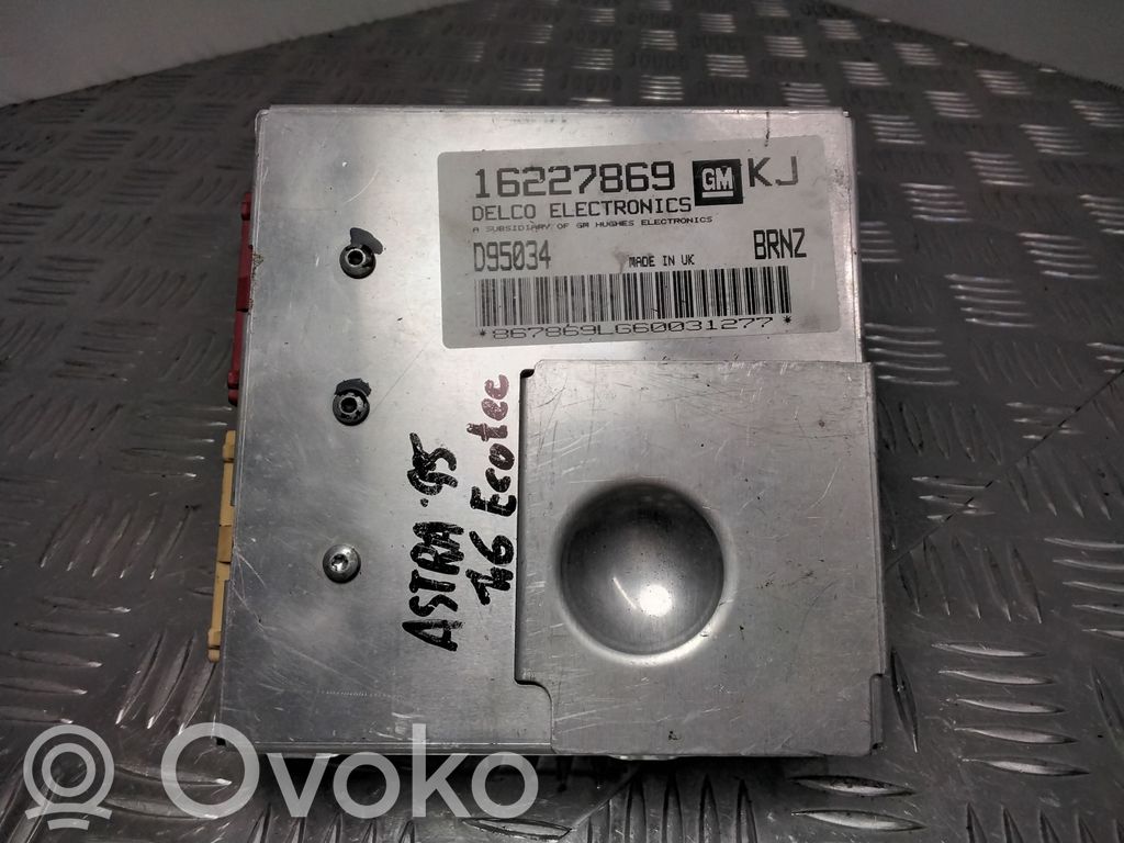 Opel Astra F Engine control unit/module 