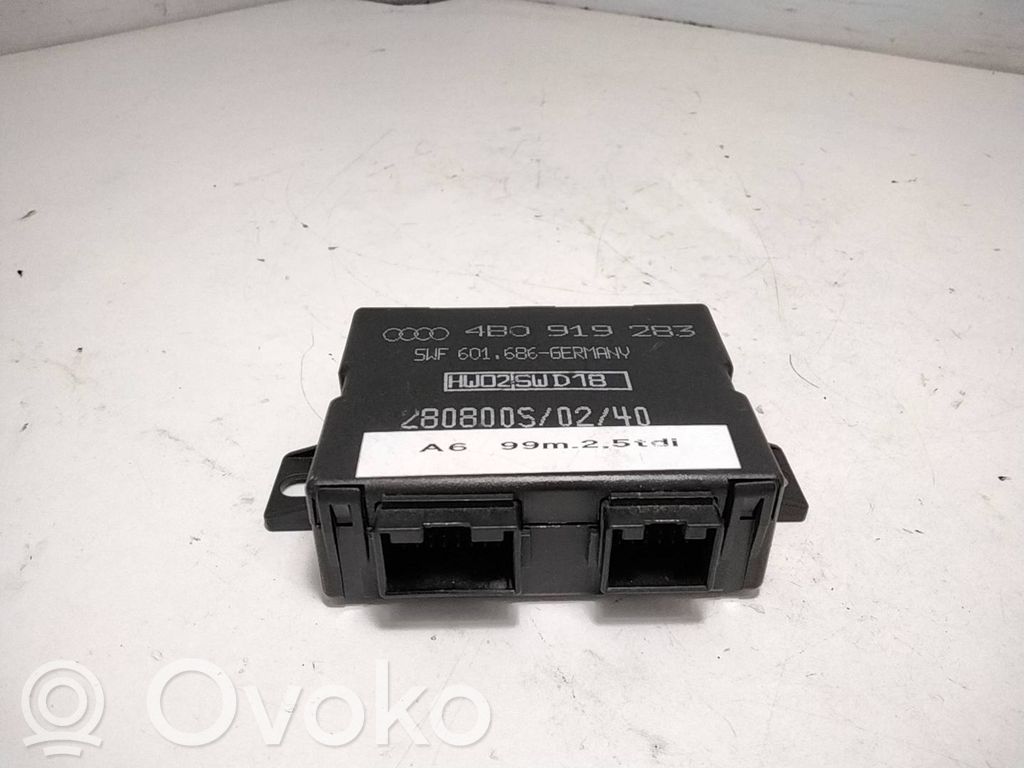Audi A6 S6 C5 4B Unitate/modul de comandă parcare PDC 
