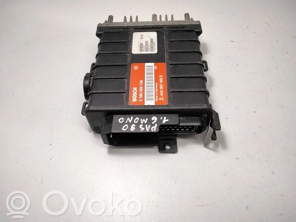 Audi 80 90 B3 Engine control unit/module 