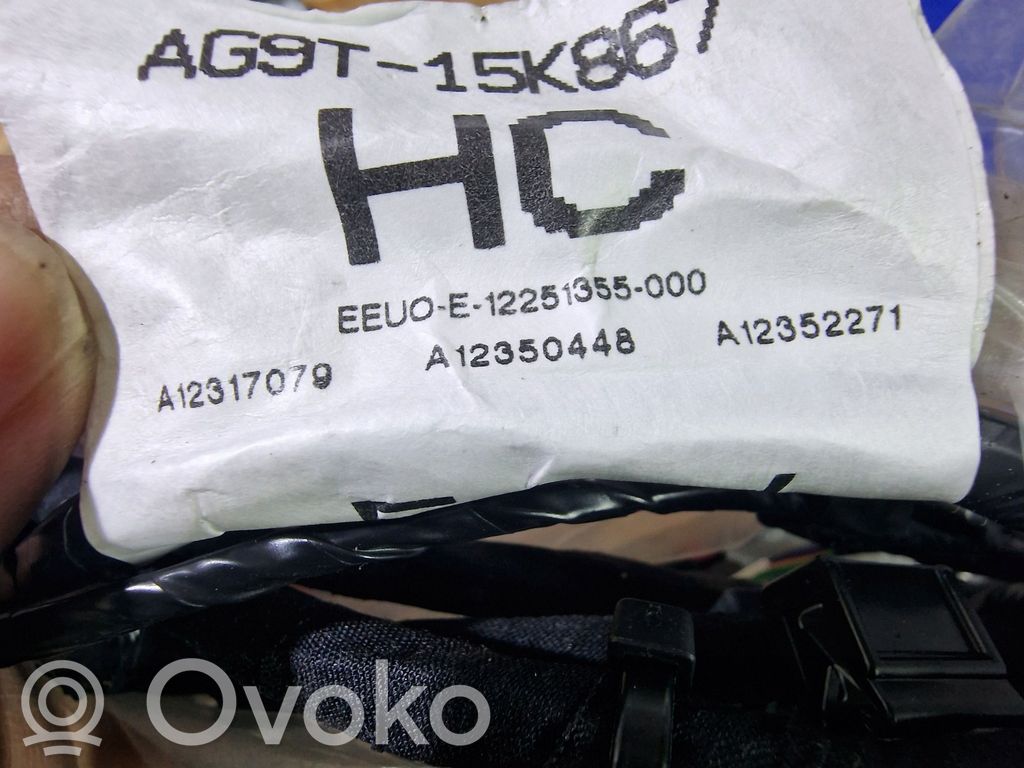 Ford S-MAX Cableado del sensor de aparcamiento (PDC) 
