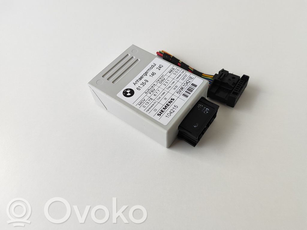 BMW 5 E60 E61 Unidad de control/módulo de la barra de remolque 