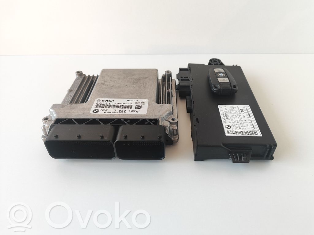 BMW 5 E60 E61 Engine ECU kit and lock set 
