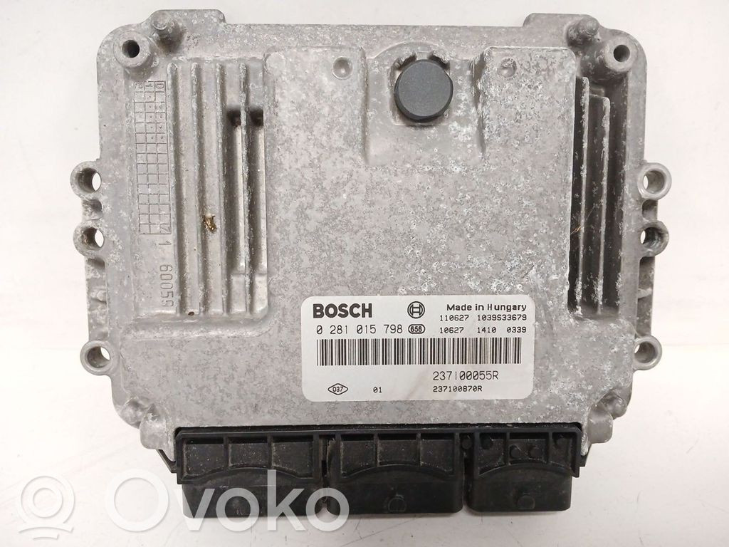 Engine control unit/module   0281015798,237100055R