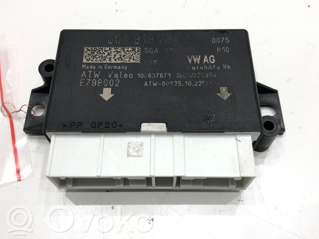 Skoda Superb B8 (3V) Unitate/modul de comandă parcare PDC 