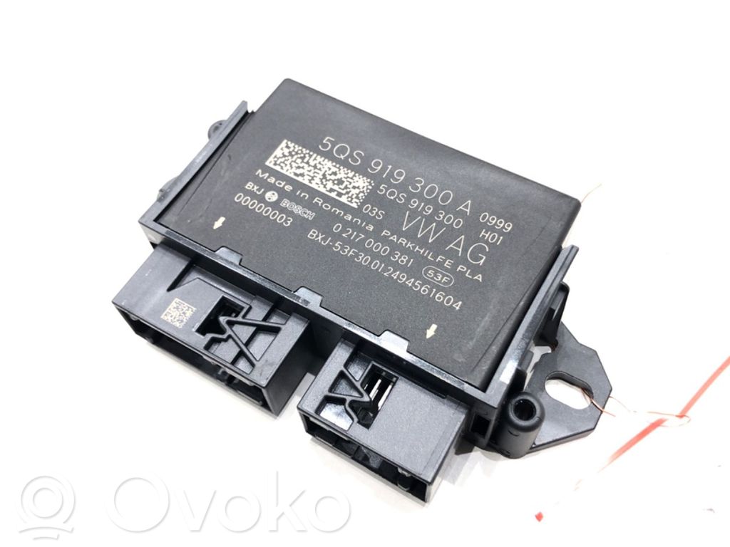 Sterownik / Moduł parkowania PDC   5QS919300A