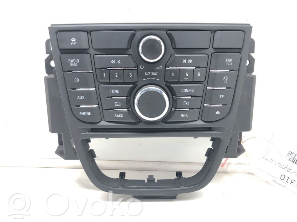 Opel Astra J Head unit multimedia control 