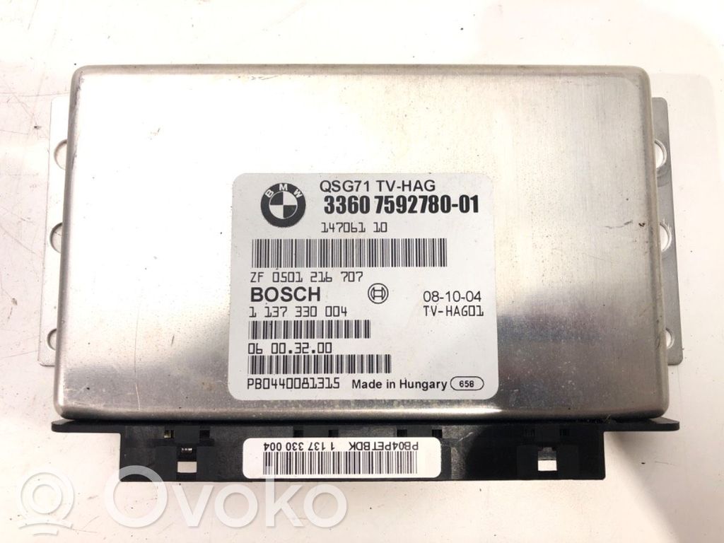 BMW X6 E71 Muut ohjainlaitteet/moduulit 