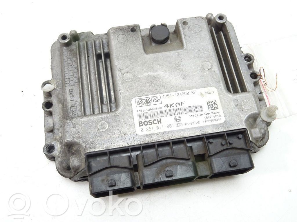 Ford Focus Unidad de control/módulo ECU del motor 