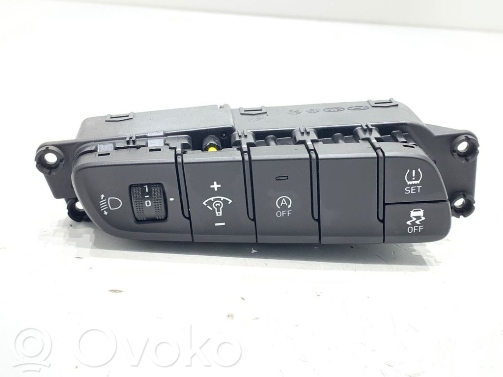 Hyundai i30 Interruptor de control de altura del faro delantero 
