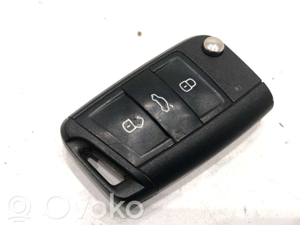 Skoda Octavia Mk3 (5E) Klucz / Karta zapłonu 