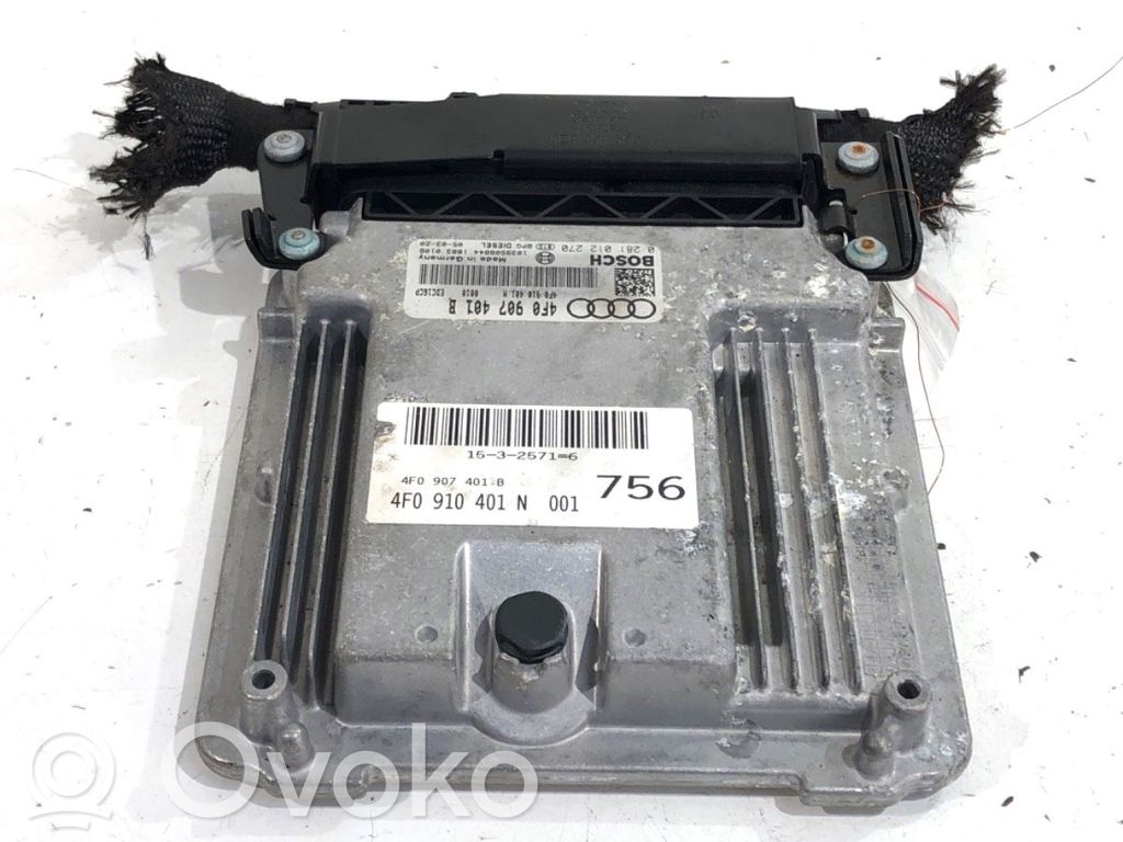 Audi A6 S6 C6 4F Unidad de control/módulo ECU del motor 