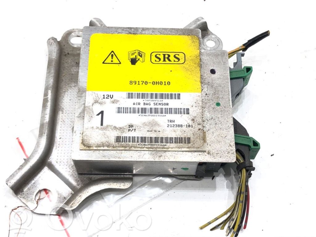 Citroen C1 Airbag deployment crash/impact sensor 