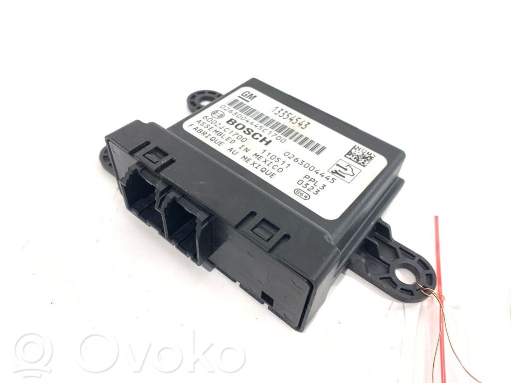 Opel Astra J Parking PDC control unit/module 