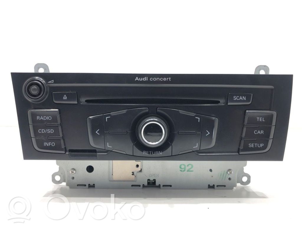 Audi A4 S4 B8 8K Unità principale autoradio/CD/DVD/GPS