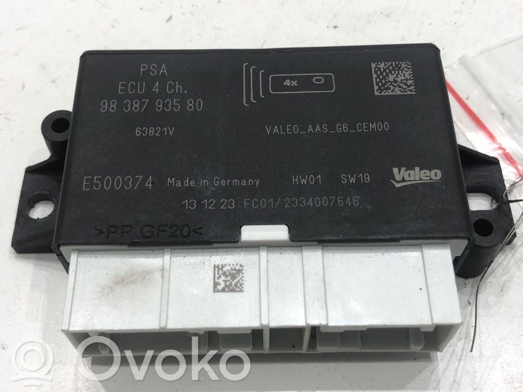 Parking PDC control unit/module   9838793580