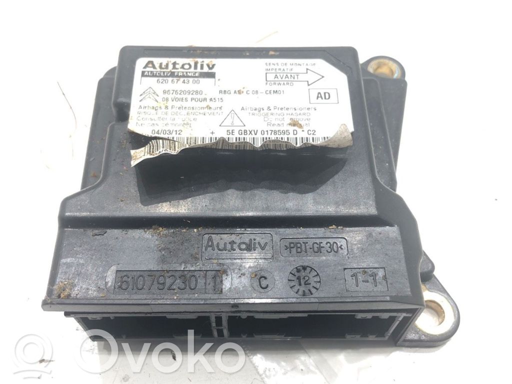 Citroen C3 Airbag deployment crash/impact sensor 