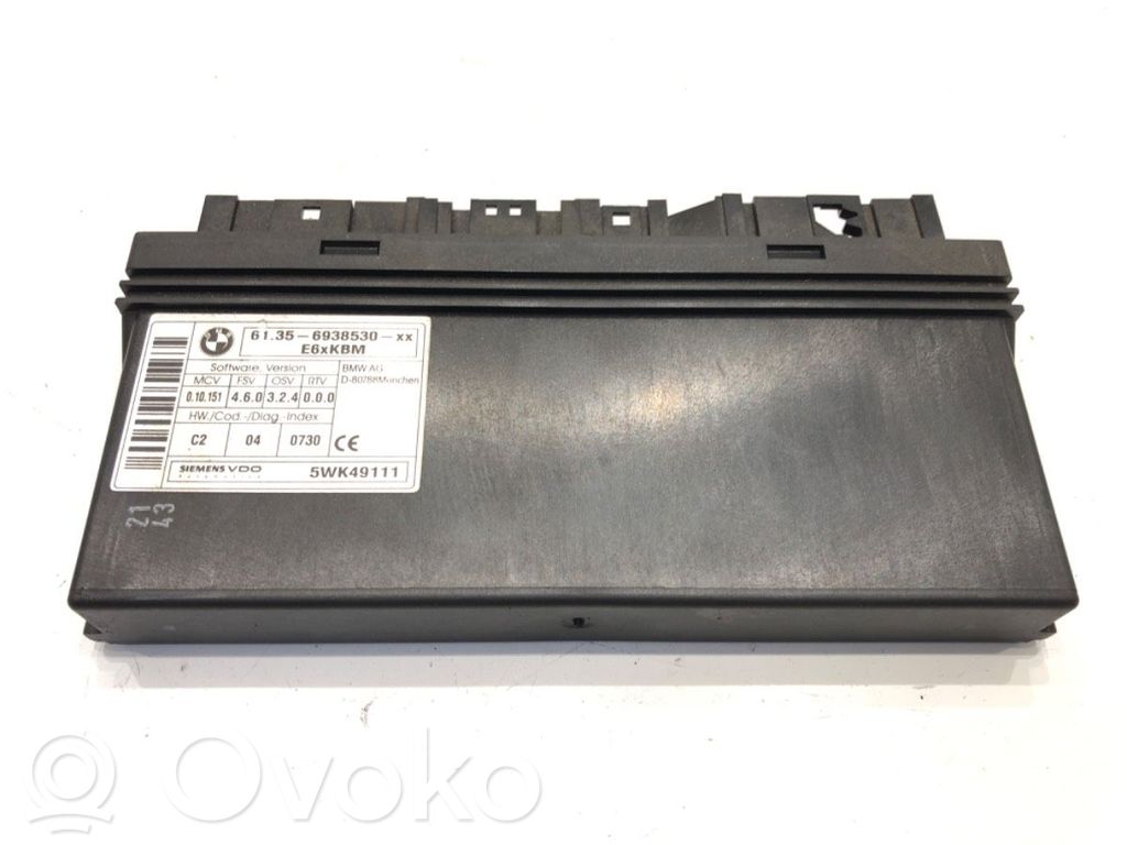 BMW 5 E60 E61 Central body control module 