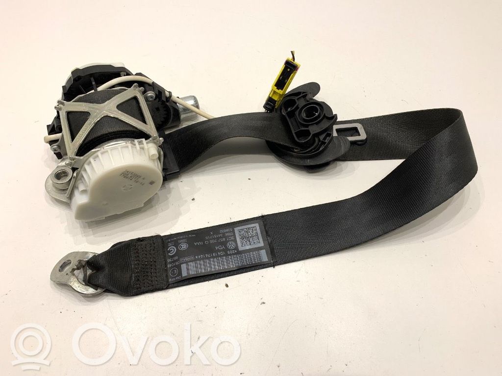 Volkswagen PASSAT B7 Cinturón delantero 